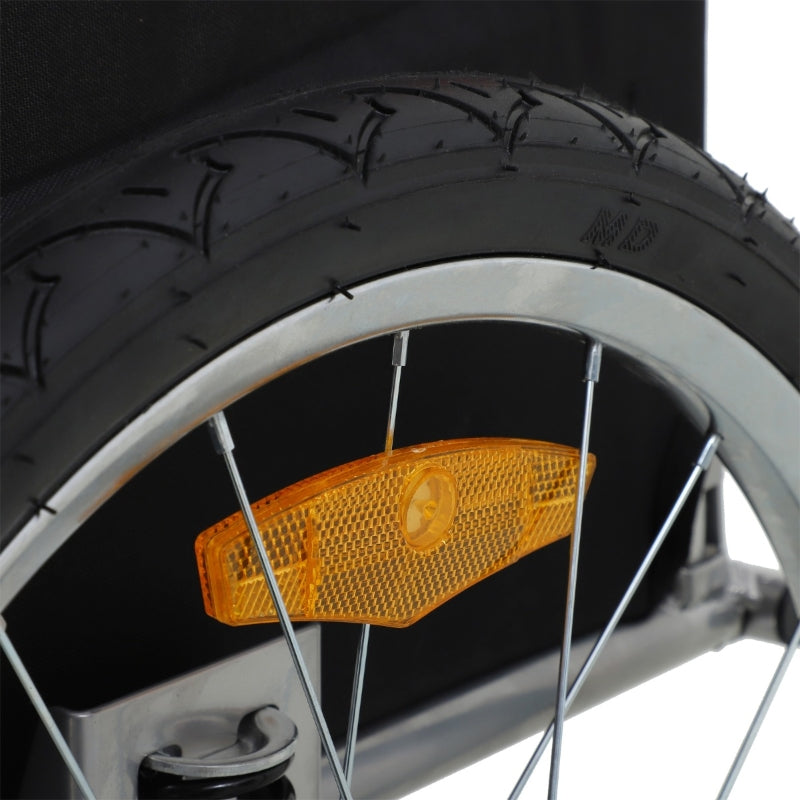 Pet Dog Bicycle Trailer Jogger with Suspension